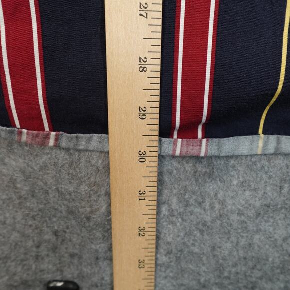 Wrangler Shirt Mens Extra Large Brush Popper Pearl Snap Western Striped Rodeo - Picture 8 of 9